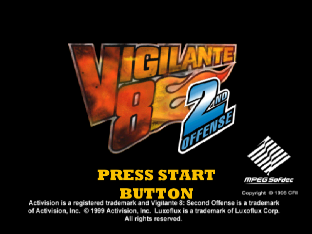 Vigilante 8: 2nd Battle screenshot 3 for Sega Dreamcast